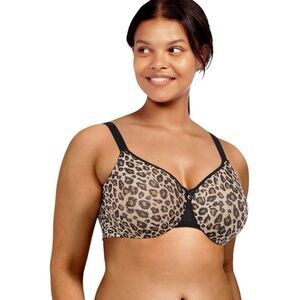 Chantelle 1891 Seamless Unlined Minimizer Leopard USA 32DDDD